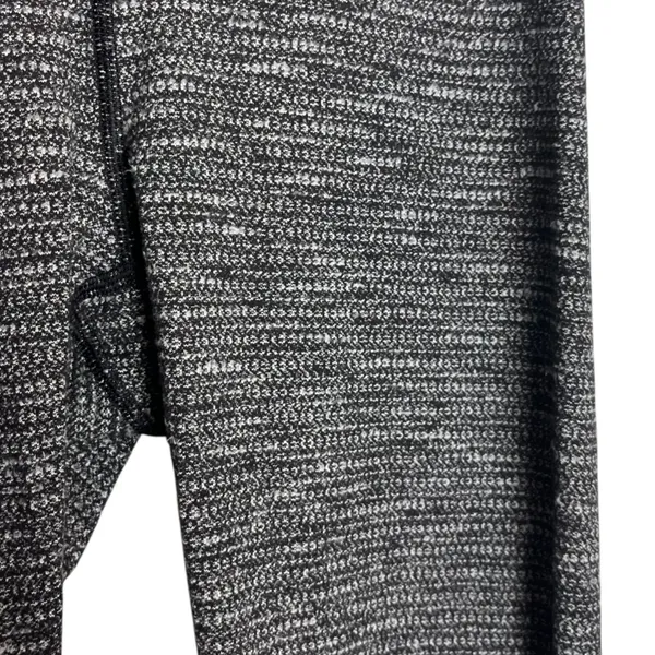 Lululemon Wunder Under Leggings‎ Black White High Rise Size 4 Yoga Pants - Image 2
