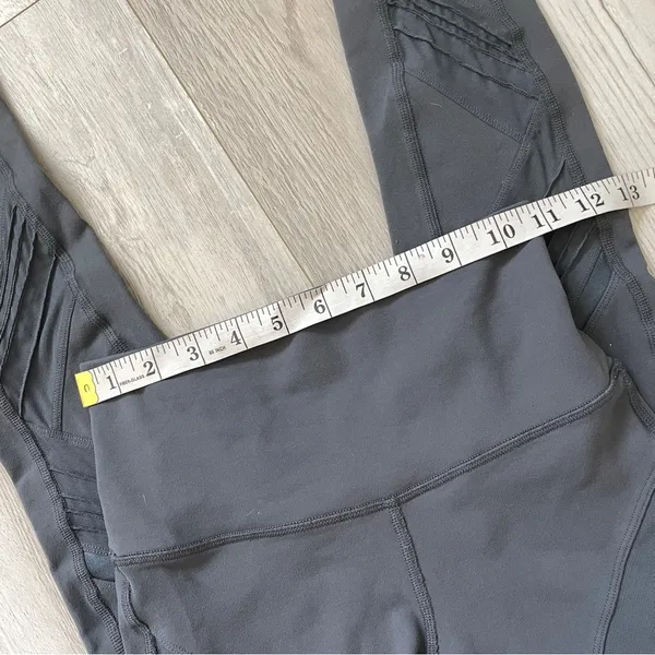 Alo Ultimate Leggings high waist womens Gray (xsmall) mesh workout athleisure - Image 2