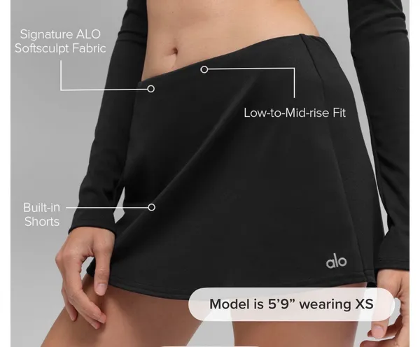 Alo skirt with built in shorts - Image 4