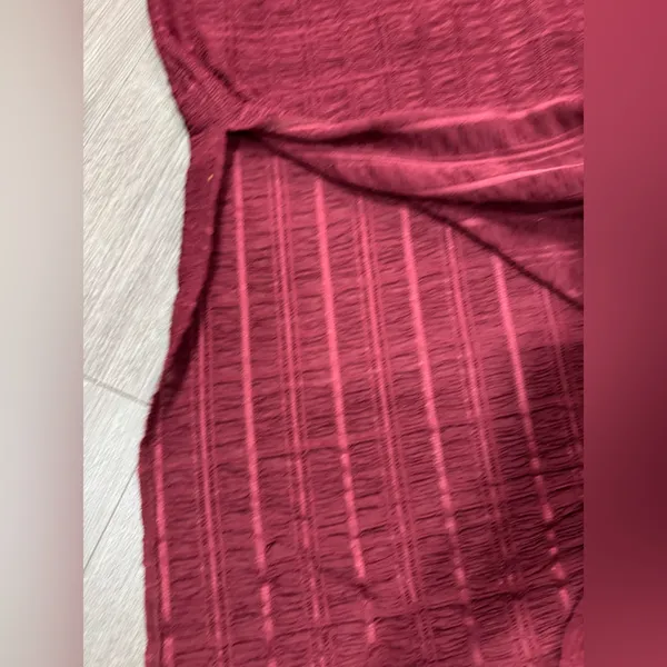 Topshop Deep Red Maxi Skirt - Image 11