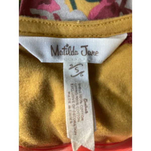 Matilda Jane Womens Alana Wrap Maxi Dress Size S Small Marigold Floral - Image 8