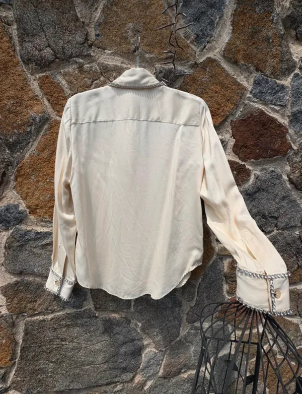 Zara Embellished Blouse - Image 3