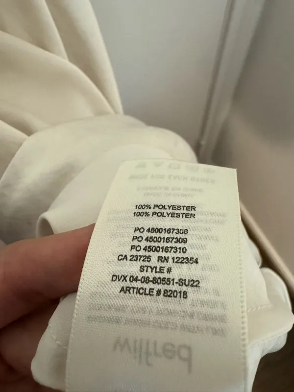 NWT Aritzia | Wilfred | Only Slip Midi Dress in Light Birch Size XL - Image 13
