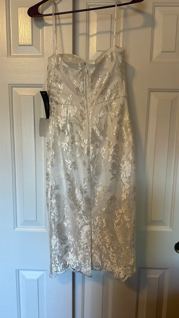 Lulus Embroidered White Dress - Image 2