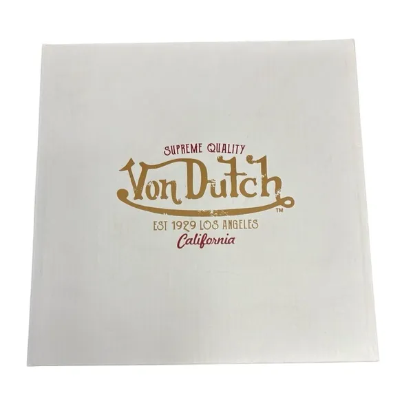 Von Dutch Mini Bowling Dome Satchel Handbag – Red & Black – NWT - Image 3