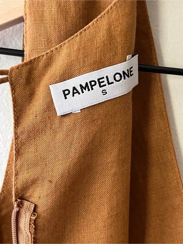 Pampelone• NWOT• Brown & White Linen Dresses Bundle• Sz S - Image 7