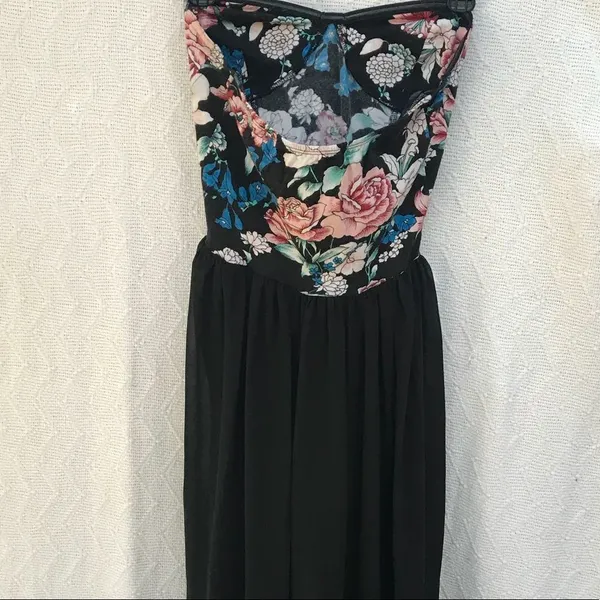 Motel Rocks Chika Strapless‎ Floral Dress - Image 5