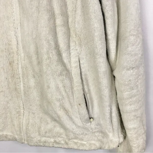 The North Face White Osito Fleece‎ Full Zip Jacket L - Image 5