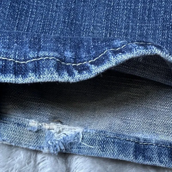 Levis Womens Size 9M Superlow 524 Jeans Bootcut Flare Low Rise Blue Denim - Image 11