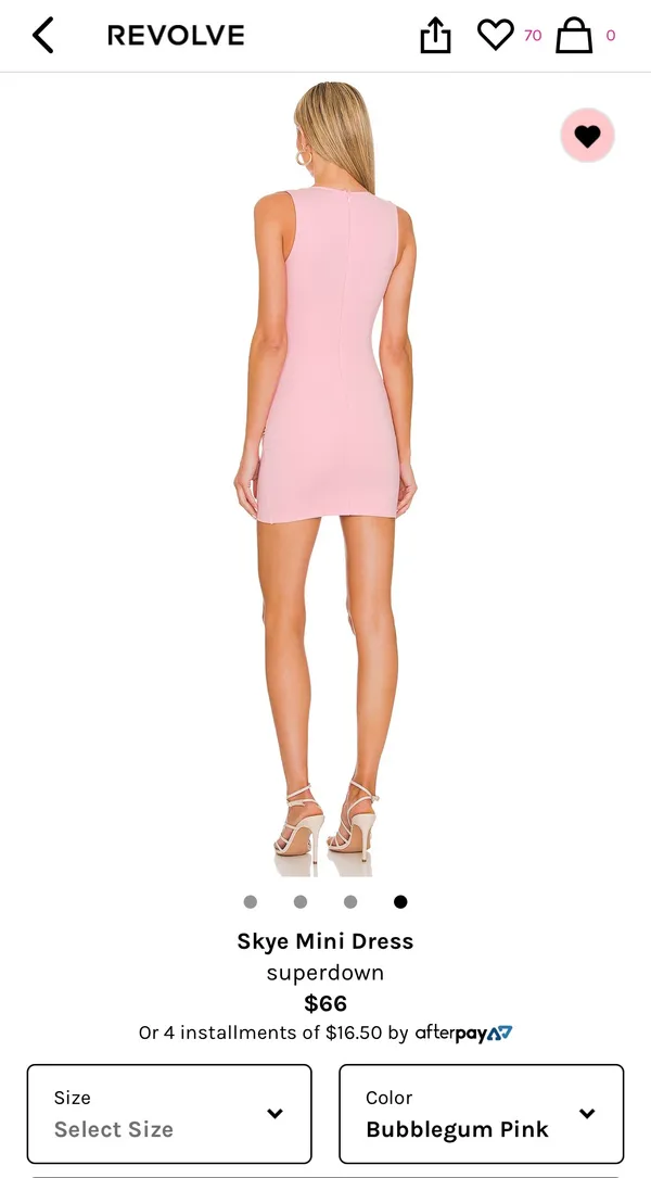 superdown pink dress - Image 2