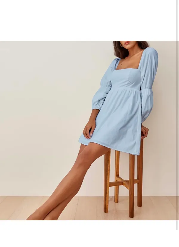 blue dress - Image 2