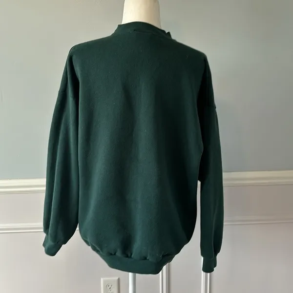 Disney Vintage Tigger Crewneck Sweatshirt "More Bounce Per Ounce" Size XL Green Grandma - Image 7