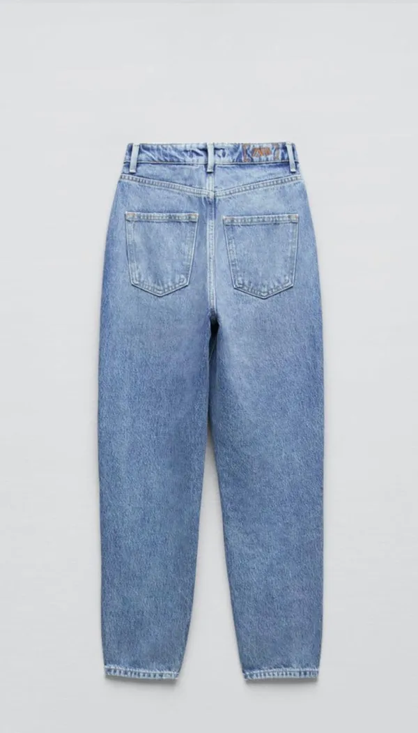 ZARA Mom Fit Jeans - Image 2