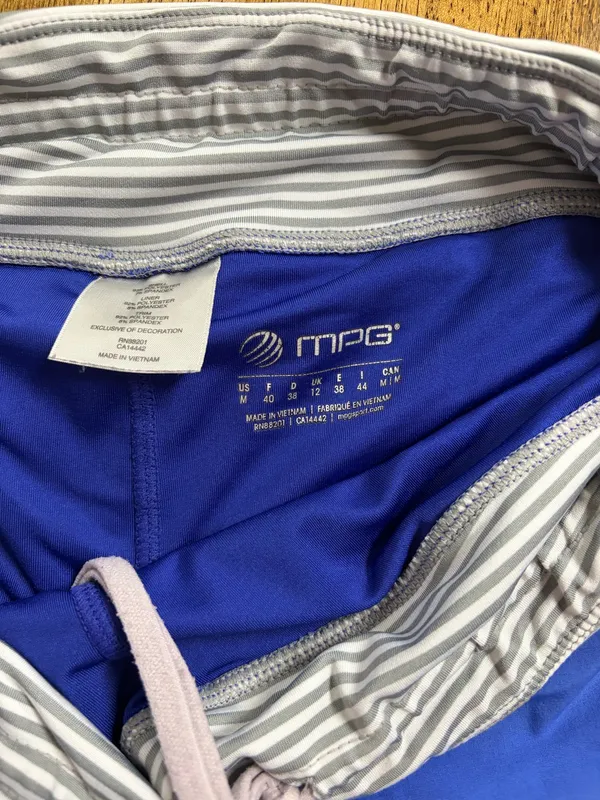Athletic shorts Blue Size M - Image 4