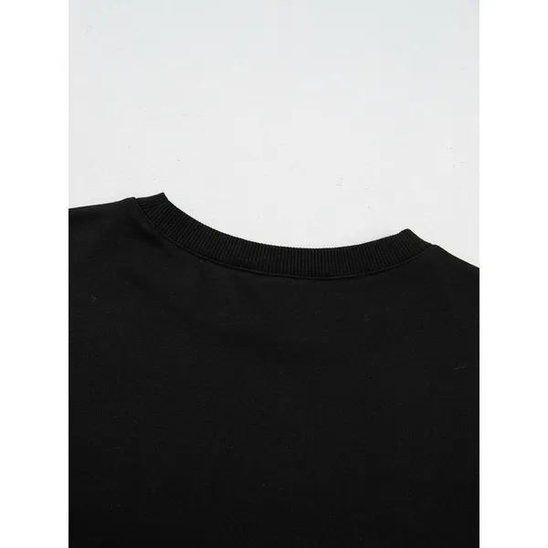 Embroidered Spooky Season Long Sleeve Round Neck Sweatshirt - Image 9