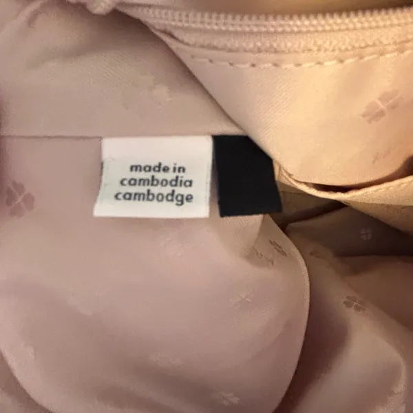 Kate Spade New York White‎ Pebbled Leather Shoulder Bag Hobo with Dust Bag - Image 10