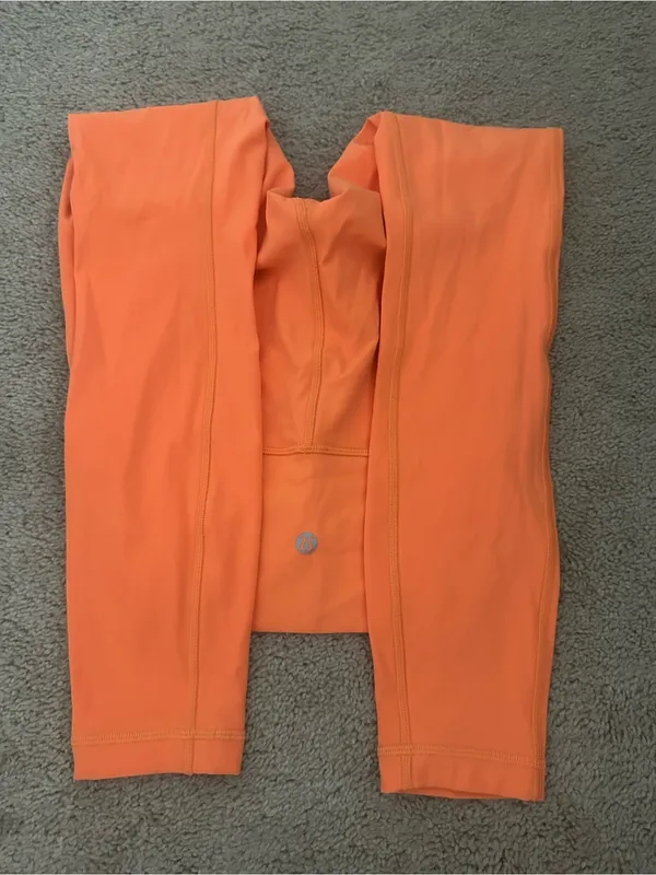 lululemon athletica High-Rise Orange Leggings - Image 2