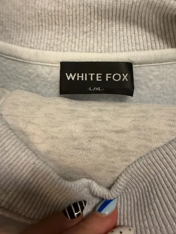 White Fox Set Boutique Matching Sweat - Image 3
