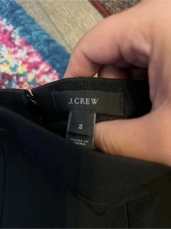 J crew Black A-Line Women’s Skirt - Image 6