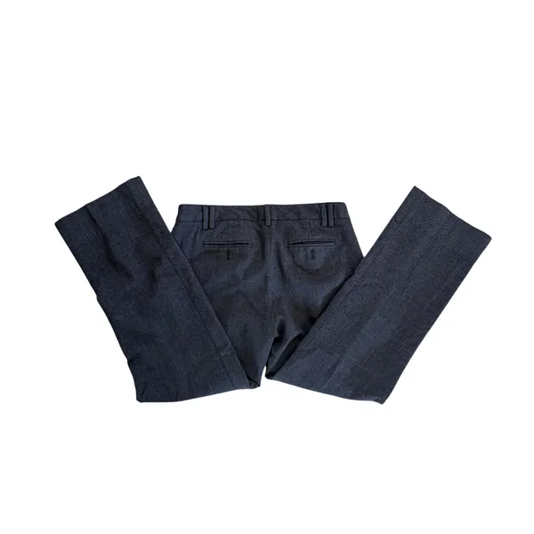 2007 Y2K Gap Gray Virgin Wool Straight Leg Trousers - Image 5