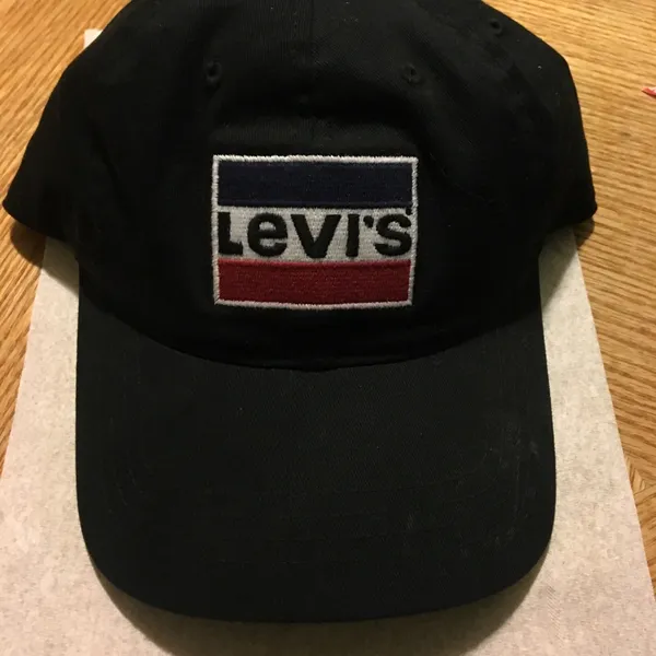 Black Levis Embroidered logo Cap - Image 3