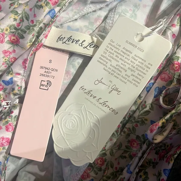 For‎ love and lemons Baby Butterflies Slip Dress - Image 7