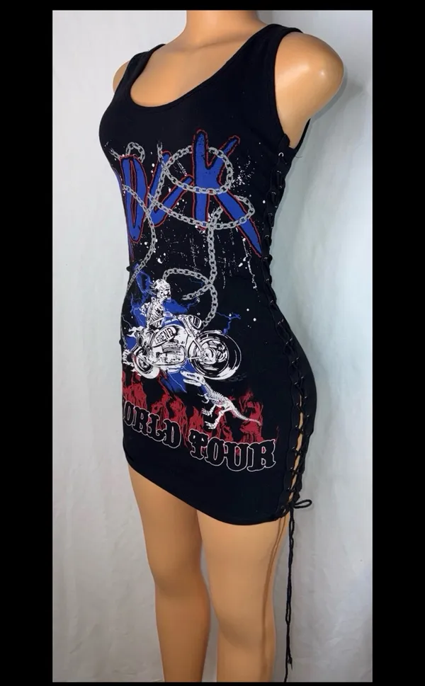 FashioNova Grunge mini dress - Image 3