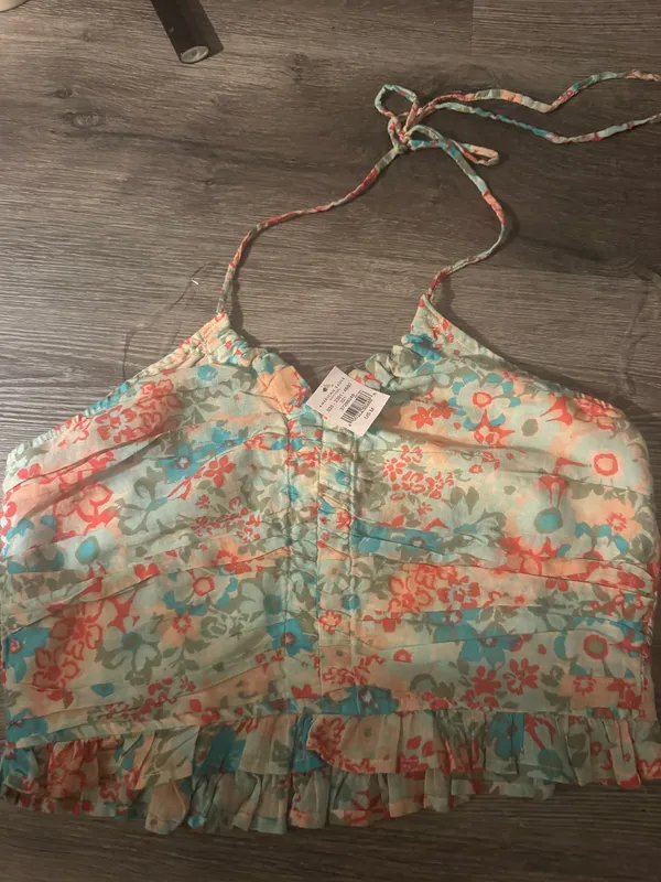 Floral Halter Top American Eagle - Image 2