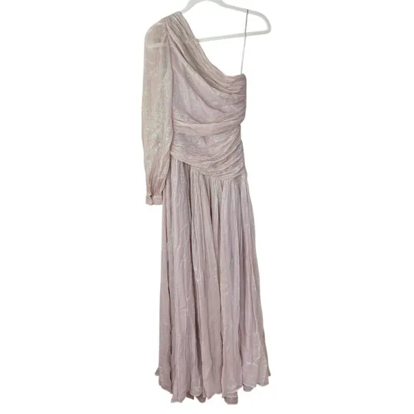 Anthropologie BHLDN One-Shoulder Drop Waist dress - Image 7
