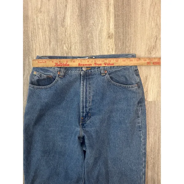 Gap Classic 90s Jeans Women's Size 12‎ Denim High Rise Straight Leg 100% Cotton - Image 5