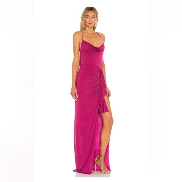 Revolve‎ So Juicy Dress in Pink Peacock by Katie May - Image 2
