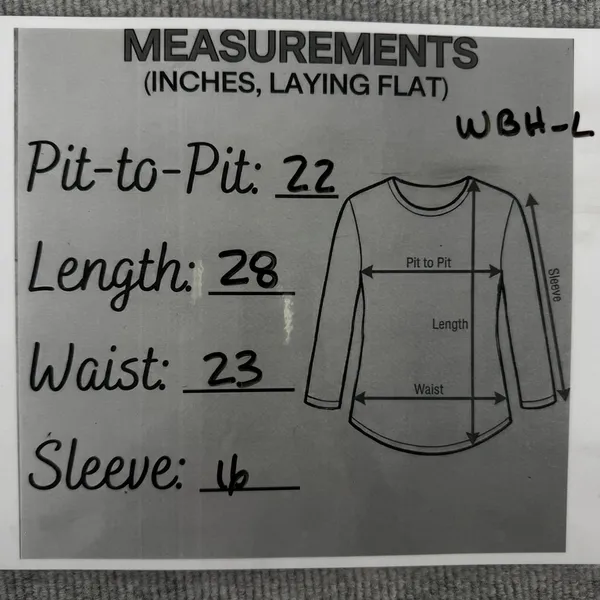 White House Black Market‎ Size-L Women Blouse Texture Sheer Black 3/4 sleeve - Image 4