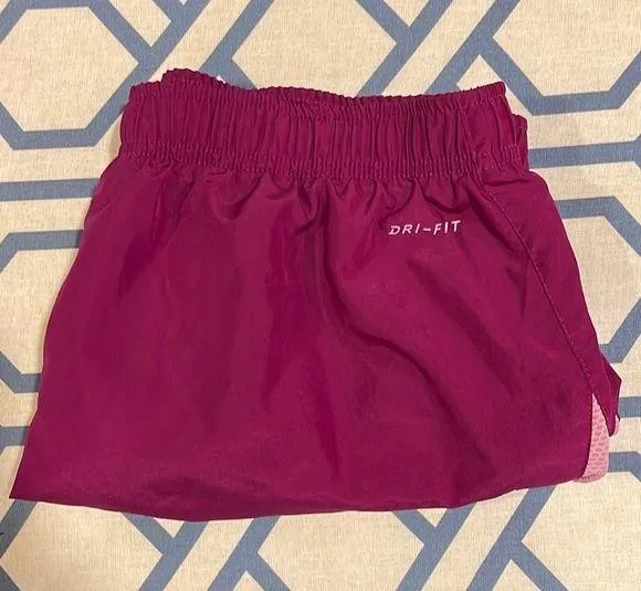 Purple Nike Dri-Fit Shorts - Image 2