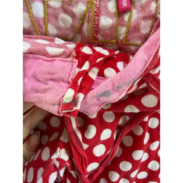 Victoria's Secret PINK red polka dot pajama pants XS - Image 4