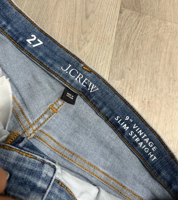 J.crew 9” vintage slim straight jeans - Image 5