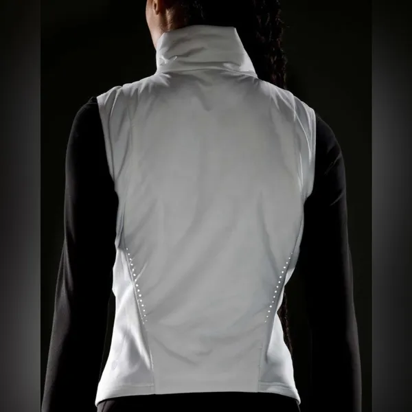 Lululemon NWT Push Your Pace Vest White Size 12 - Image 3