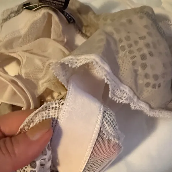 Victorias Secret Lace Animal Print Bodysuit in Light Pink - Image 4