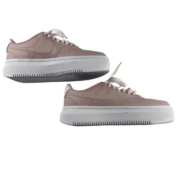 Nike Air Force 1 Sage Low Platform Pink Leather Sneakers Womens US 11 DM0113-600 - Image 7