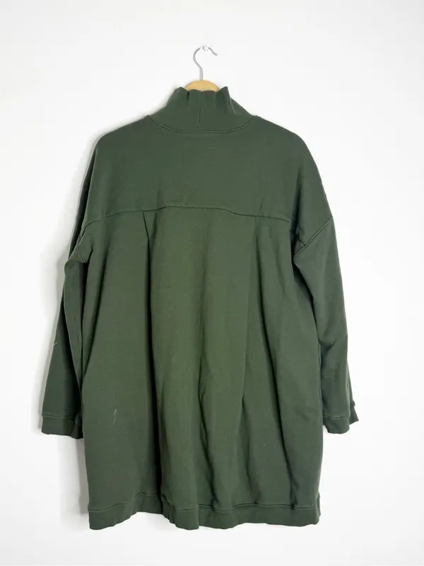 Pomander Place Porter Sweatshirt Dress Green Large Tuckernuck Pockets - Image 6