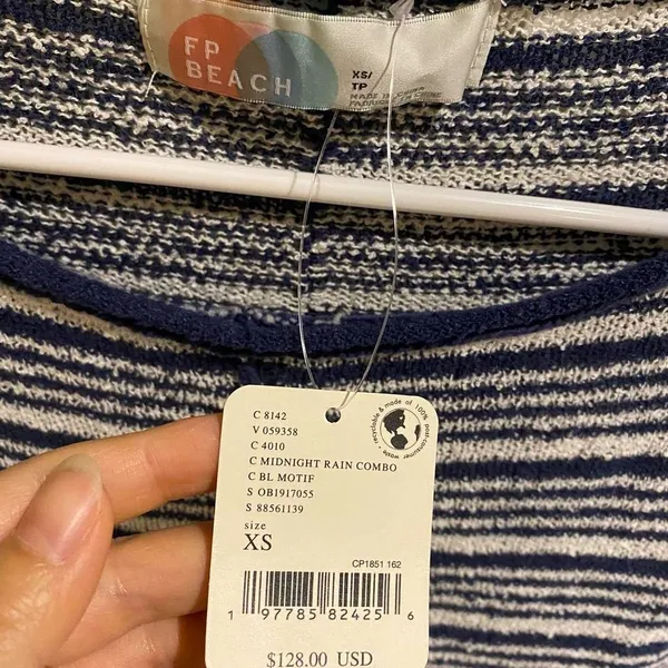 NWT free people stripped top - Image 4