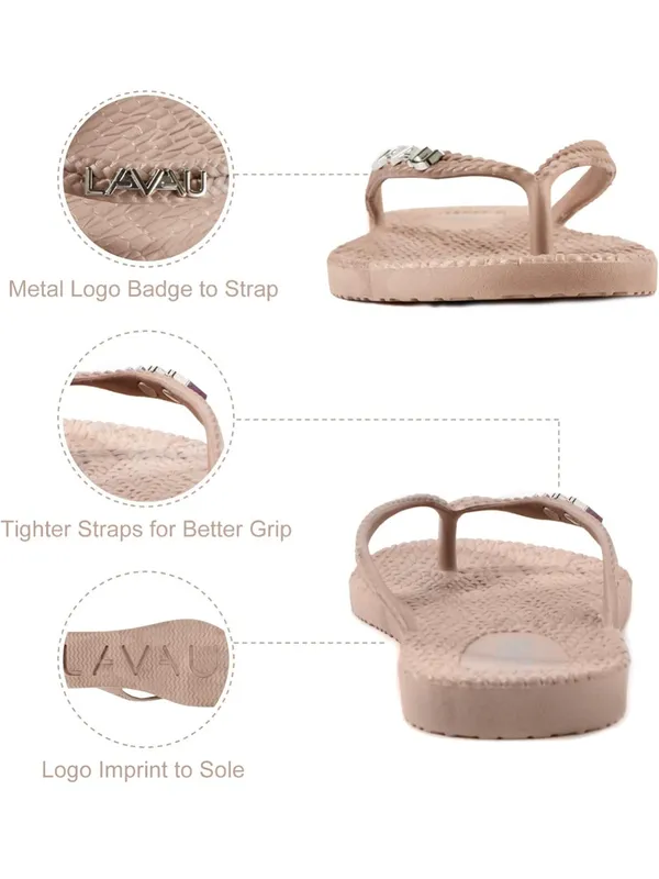 Lavau Nude Beach Pool Lake Flip Flops Waterproof Non Slip - Image 12
