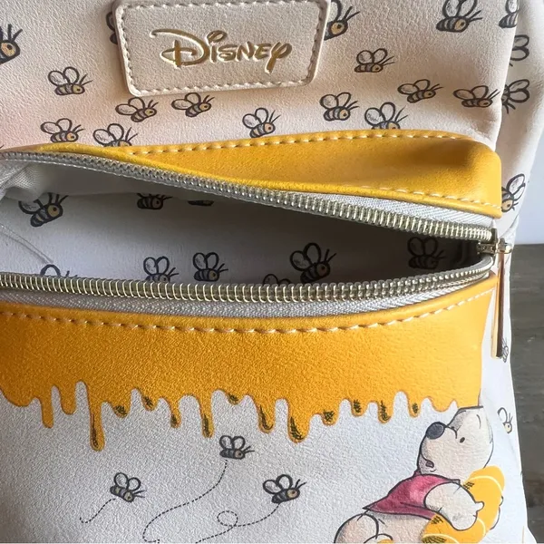 Disney Loungefly Winnie the Pooh Bees and Honey Backpack Bag #C250557 - Image 7