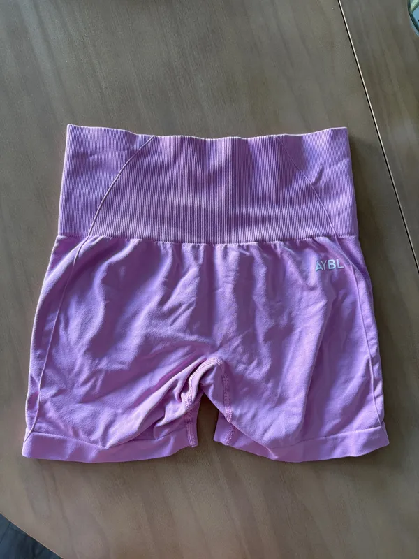 AYBL Empower Shorts Baby Pink - Image 3