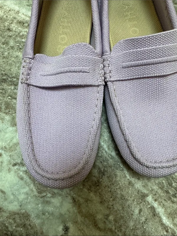 Rothy's The Driver Soft Loafer Slip-On Loafers Orchid Purple Sz 7 - Image 4