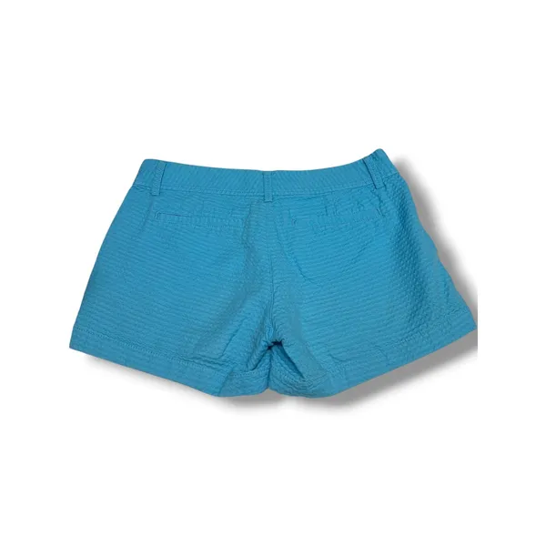 Lilly Pulitzer Callahan Shorts Size 2 Searulean Blue Seersucker Cotton 5" - Image 4