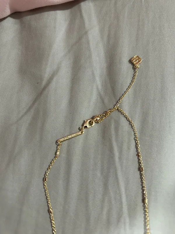 Kendra Scott Gold Initial Necklace - Image 2