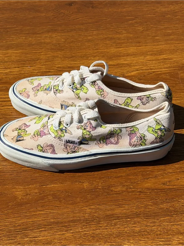 Vans Disney Dopey Print Canvas Sneakers Women’s Casual Shoes Vintage - Image 5