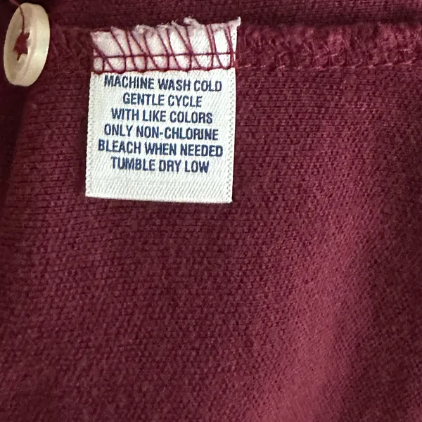 Club Room Size XXL 100% Pima Cotton Maroon Polo - Image 4