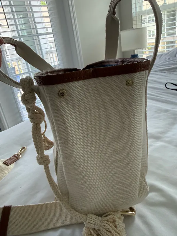 House of Harlow Mini Canvas tote - Image 4