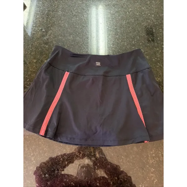 TAIL Women's Athletic Skort Sz M Black Pink Tennis Skirt Pickleball‎ Performance - Image 4